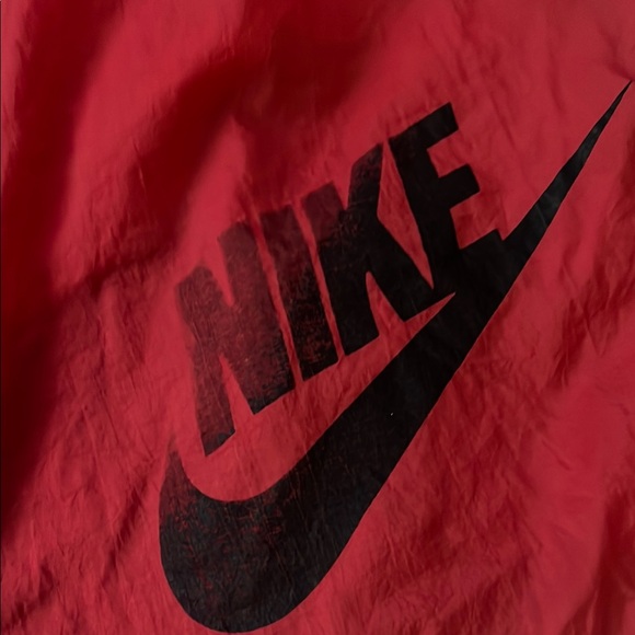Nike Red Athletic Swim shorts Lightweight Elastic Waist - Picture 4 of 5